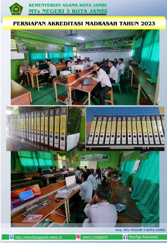 PERSIAPAN AKREDITASI MADRASAH 2023