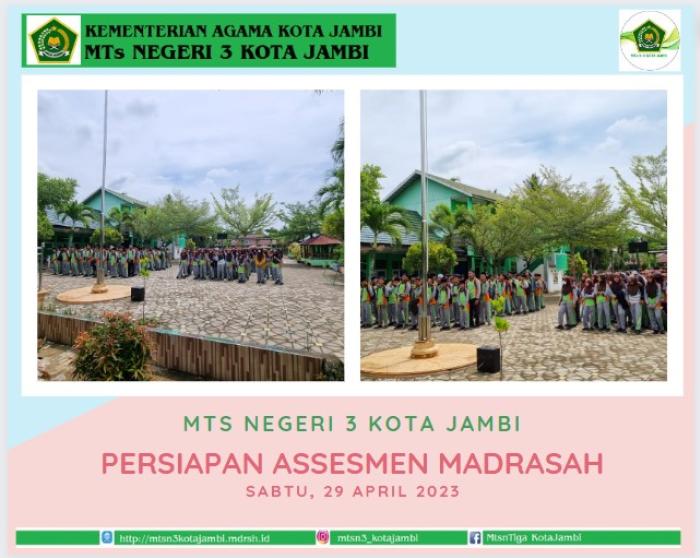 PERSIAPAN ASSESMEN MADRASAH TAHUN 2023