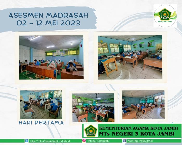 Hari Pertama Asesmen Madrasah (AM) Tahun 2023