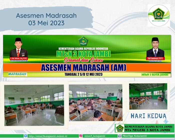 Hari Kedua Asesmen Madrasah (AM) Tahun 2023