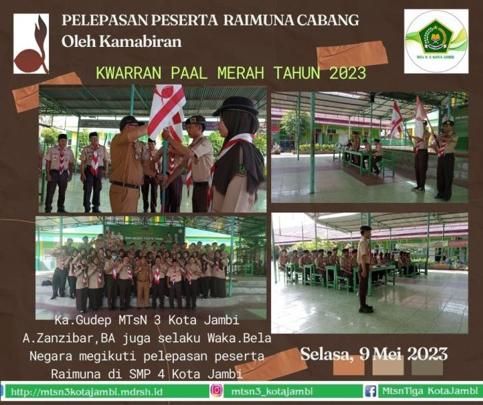 PELEPASAN PESERTA RAIMUNA CABANG TAHUN 2023