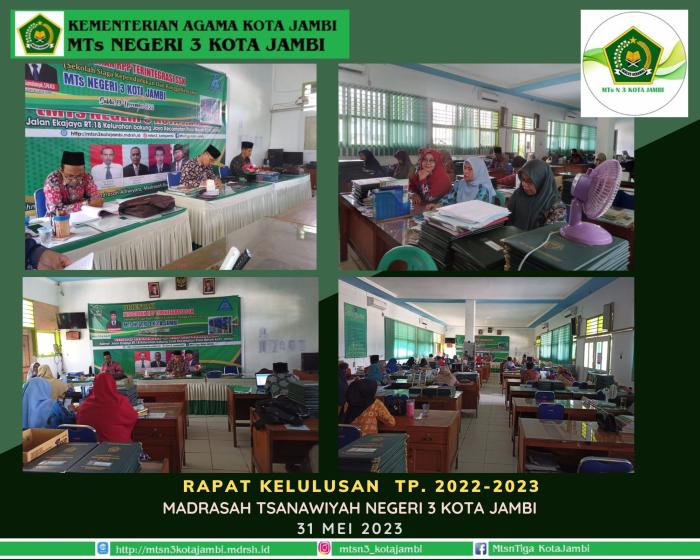 RAPAT KELULUSAN KELAS IX