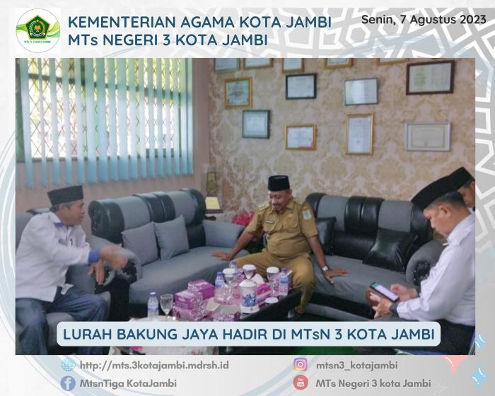**GIAT SEKOLAH SEHAT KEDATANG PAK LURAH BAKUNG JAYA **