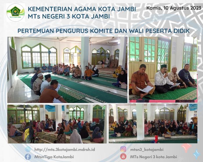 **PERTEMUAN KOMITE DAN WALI PESERTA DIDIKâ€