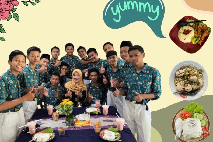 Ajarkan Siswa Berwirausaha, Begini Olahan Makanan Hasil Kreasi Siswa MTs N 3 Kota Jambi