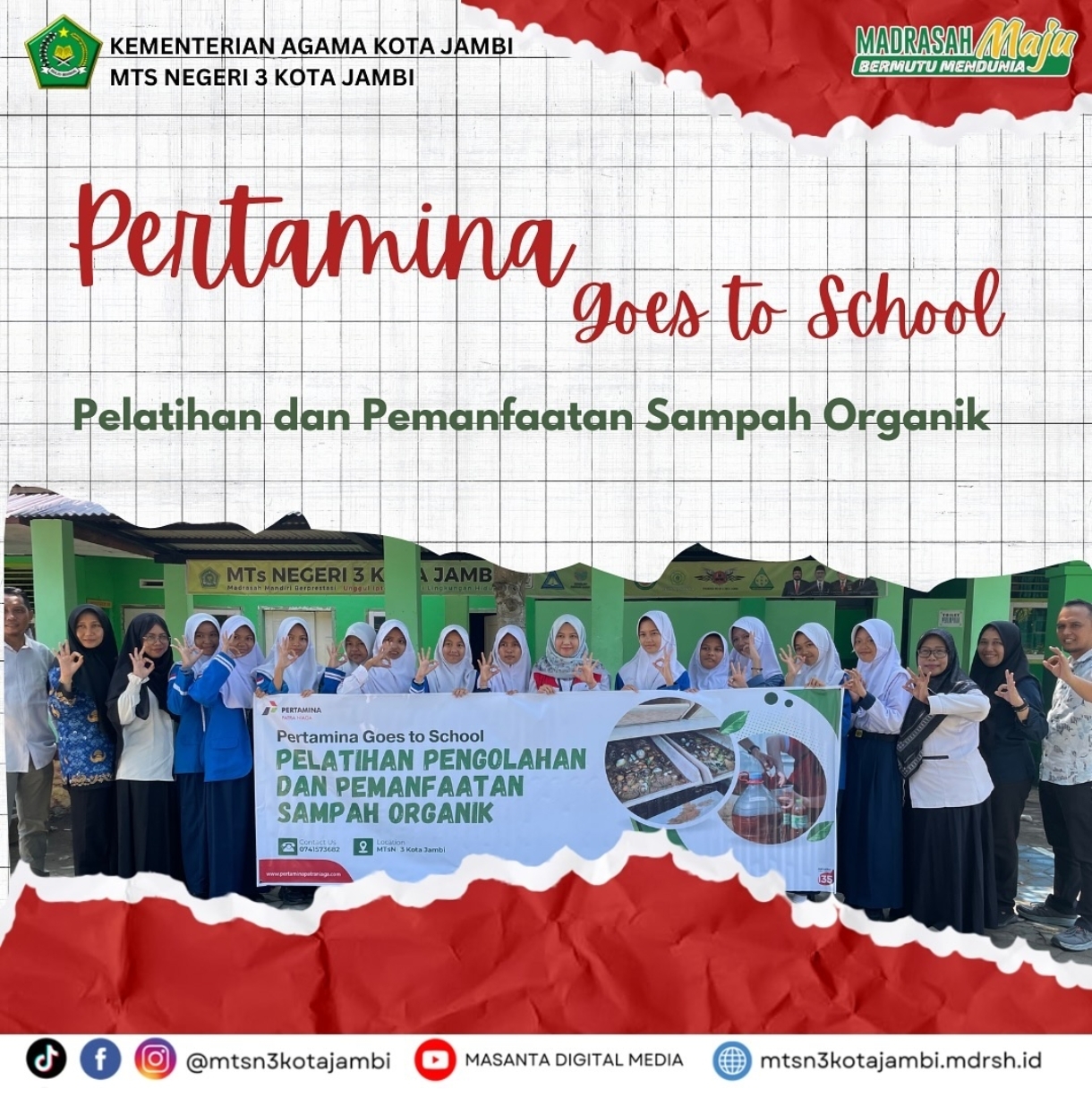 INOVATIF!! BEGINI SOSIALISASI PERTAMINA DALAM PEMBUATAN MAGOT DAN ENZIM