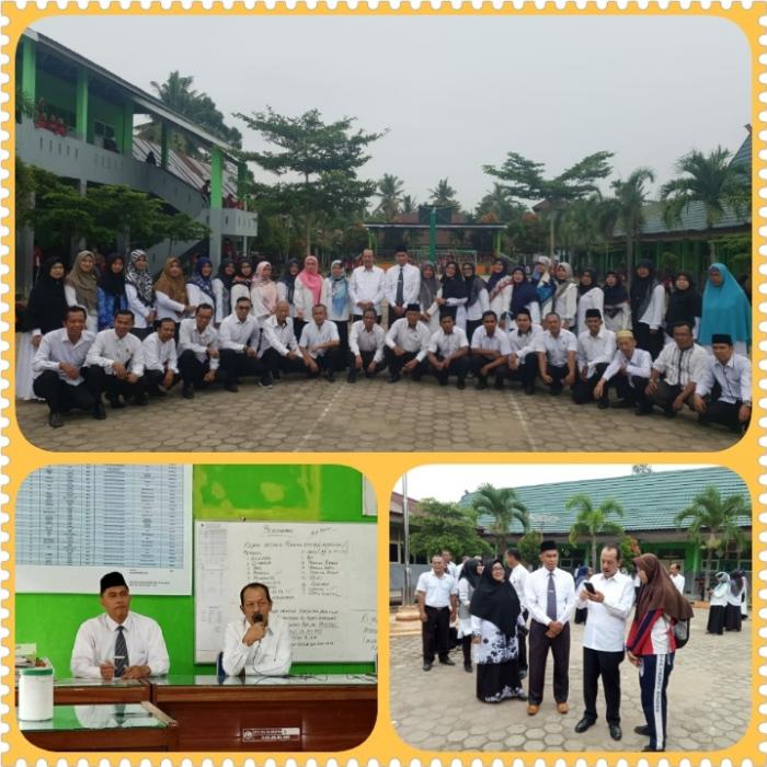 Kepala Kantor Wilayah Kementerian Agama Provinsi Jambi mengunjungi MTs Negeri 3 Kota Jambi