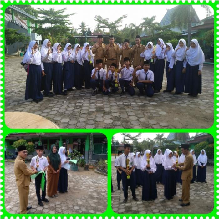 Lagi dan Lagi Siswa MTsN 3 Kota Jambi berprestasi