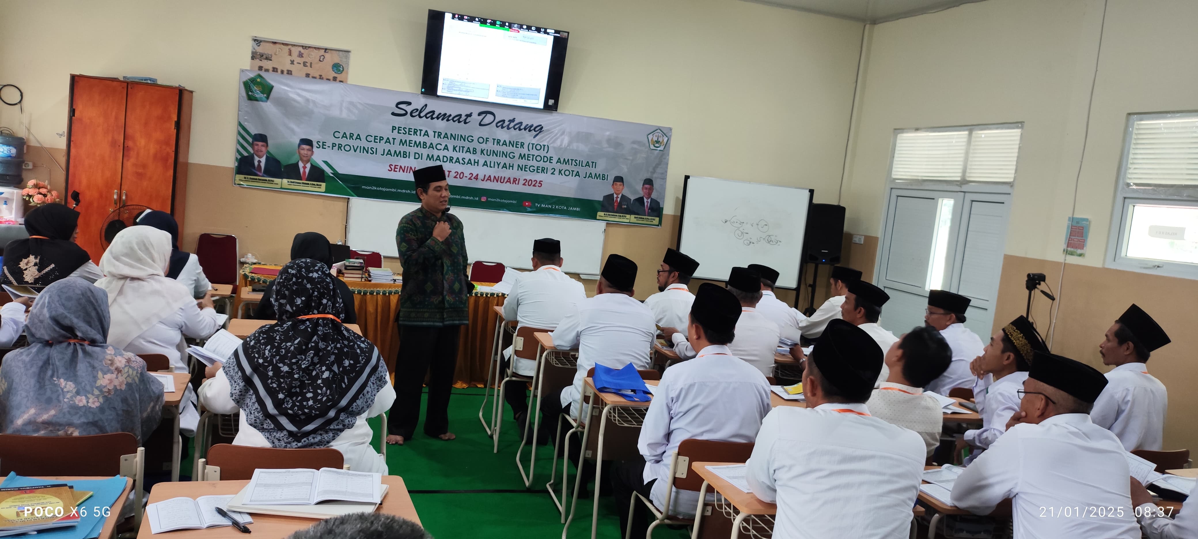 Pelatihan Cara Cepat Membaca Kitab Kuning Metode Amtsilati bagi Guru PAI, Kamad: Warisan Intelektual Penting dalam Tradisi Keilmuan Islam