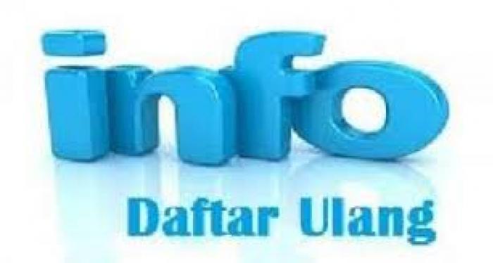 Jadwal Pendaftaran Ulang Siswa-Siswi Kelas 8 & 9 Tahun 2020/2021