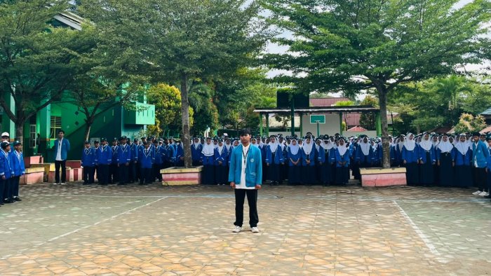 MTsN 3 Kota Jambi Gelar Upacara Bendera Peringati Hari Sumpah Pemuda ke-97: Tumbuhkan Semangat Bersatu dan Berprestasi
