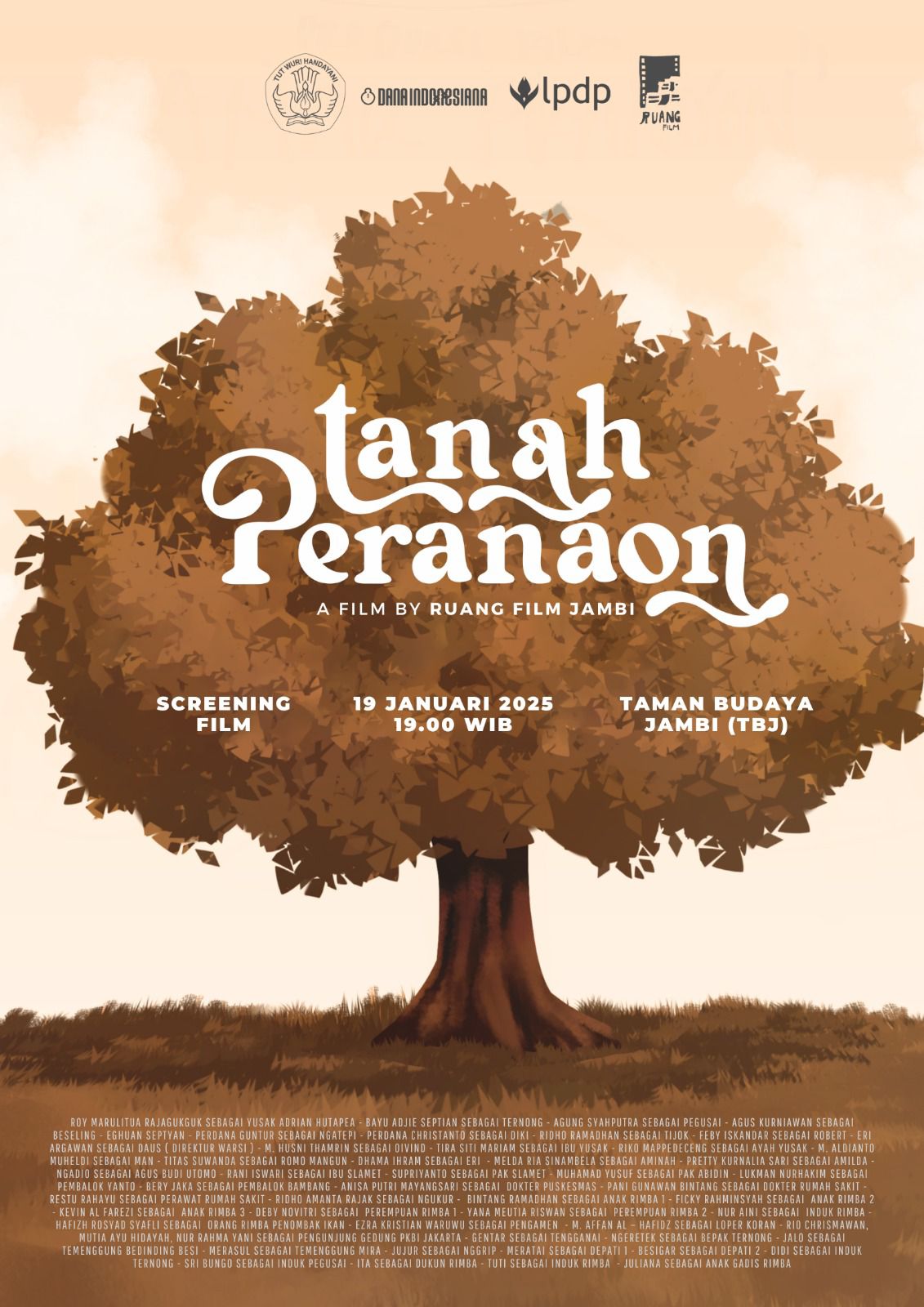 Sreening Film â€œTanah Peranaonâ€, Ternyata Penulis Naskah Filmnya Guru MTs N 3 Kota Jambi