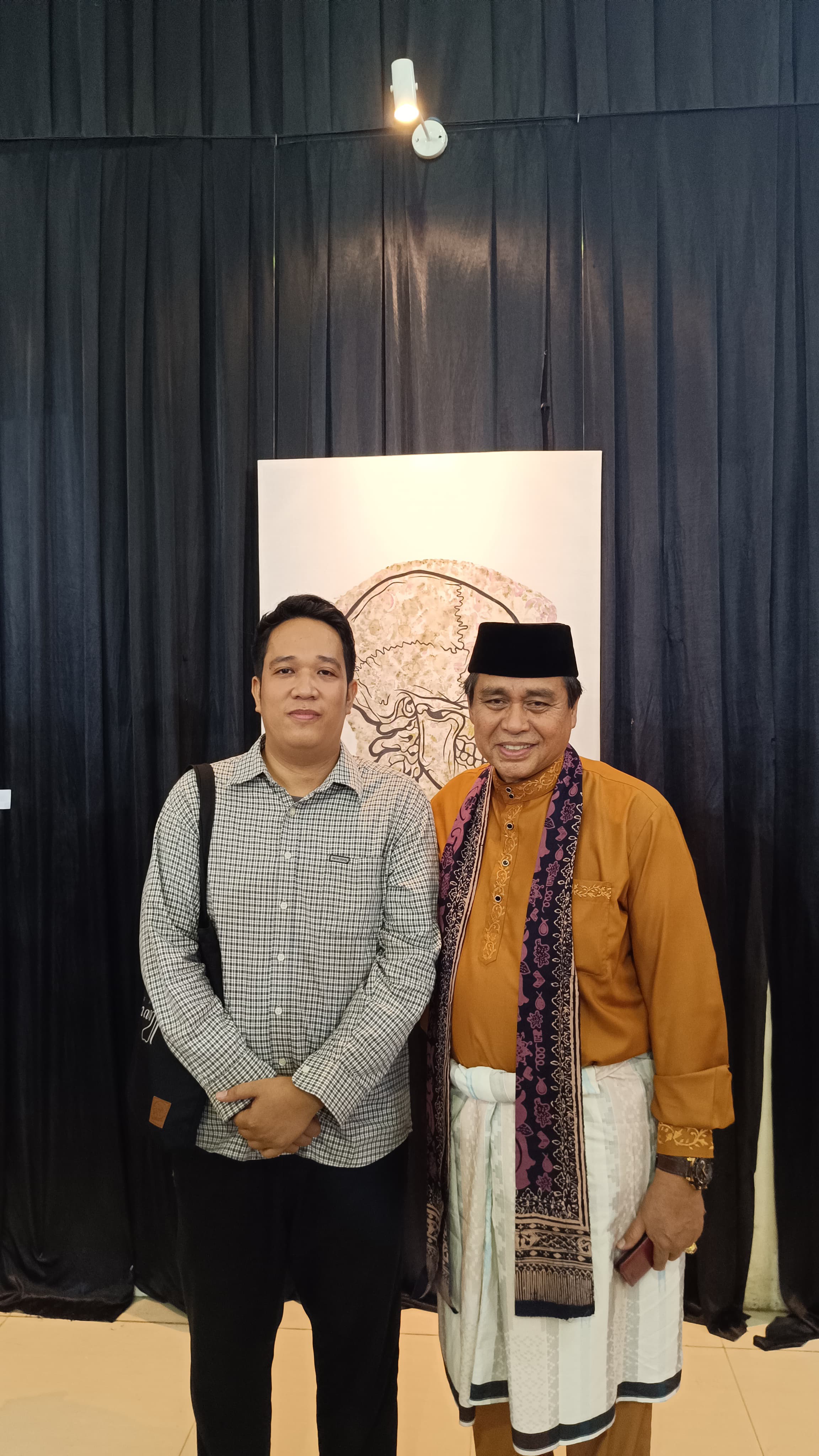 KEREN! GURU MTS N 3 KOTA JAMBI LOLOS KURASI PAMERAN SENI RUPA DI TAMAN BUDAYA JAMBI