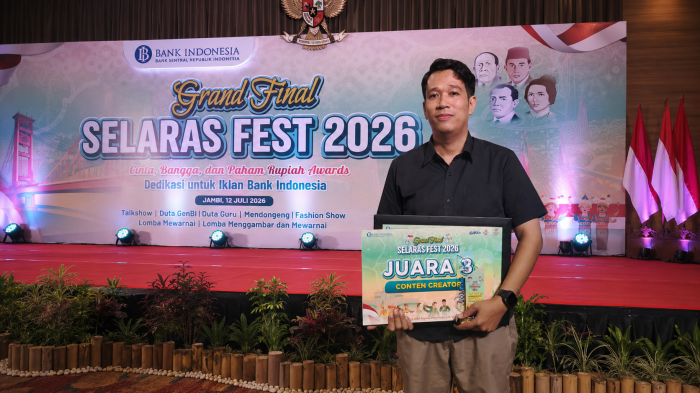Aderian Kurniawan Harumkan Nama MTsN 3 Kota Jambi di CBP Rupiah Championship Selaras Fest 2026 Aderian Kurniawan Harumkan Nama MTsN 3 Kota Jambi di CBP Rupiah Championship Selaras Fest 2026