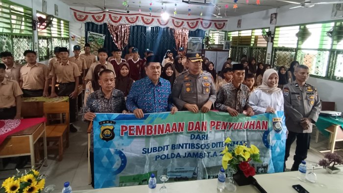 Direktorat Binmas Polda Jambi Gelar Binturmas di MTsN 3 Kota Jambi