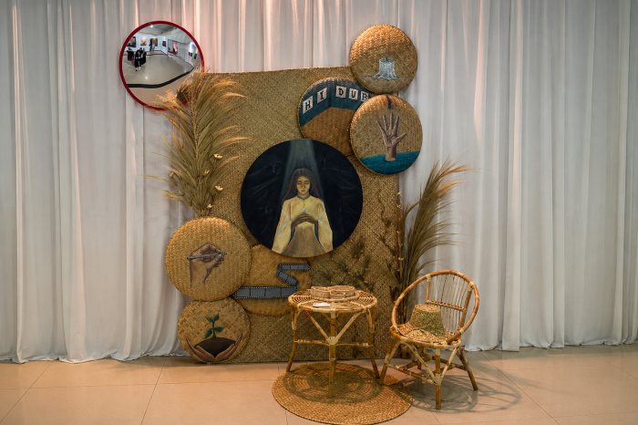 Guru MTsN 3 Kota Jambi Unjuk Kreativitas di Pameran Seni Rupa Pusparagam Negeriku - Provinsi Jambi