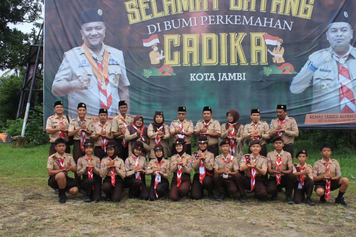 MTsN 3 Kota Jambi Berpartisipasi dalam Jambore Ranting Paal Merah II 2025 : Mencetak Generasi CERIA