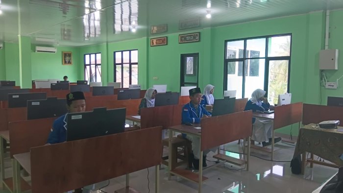 Semangat Berprestasi, MTsN 3 Kota Jambi Ikuti OSN Tingkat Kabupaten/Kota