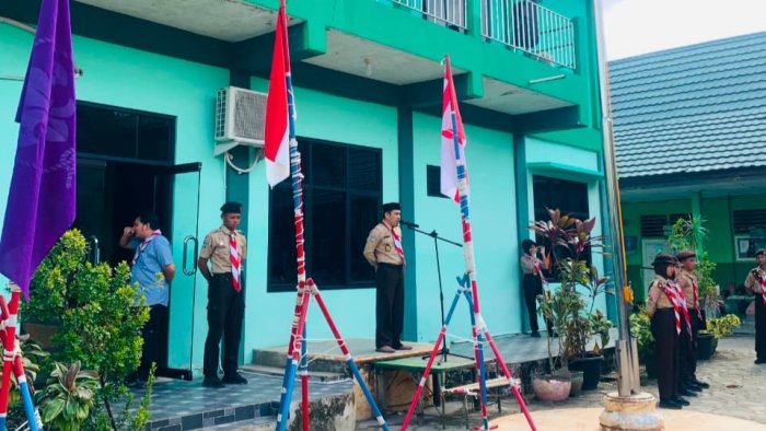 Latihan Pramuka Basis MTsN 3 Kota Jambi Resmi Dimulai, Siapkan Generasi Berkarakter